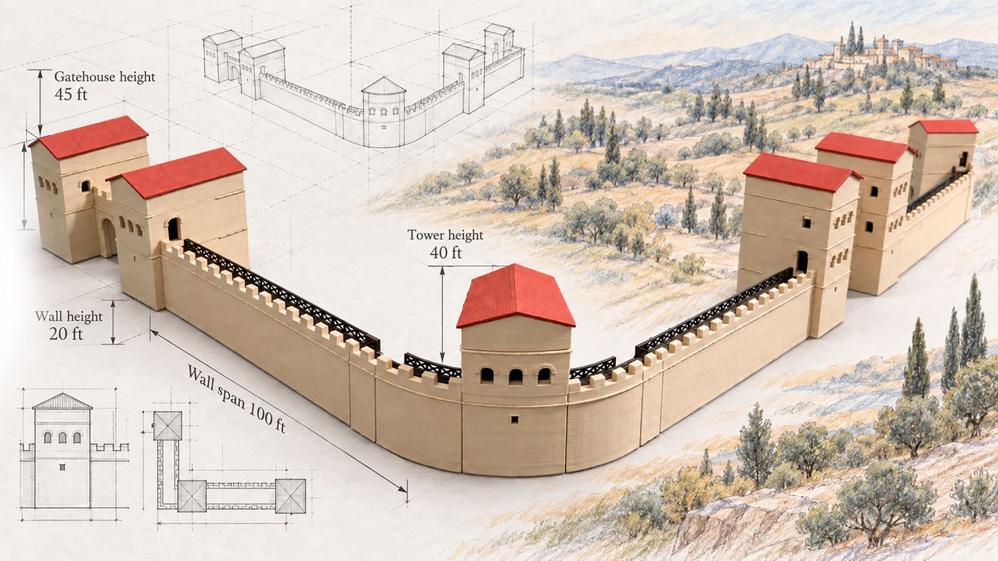 Castrum 3D — nacrt, model i rekonstrukcija rimskog utvrđenja